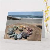 Cartes de Ruby Beach Rocks (Fleur jaune)