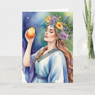 Cartes de Sabbat de l'équinoxe de printemps de la
