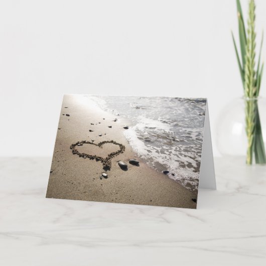 Cartes de sable du coeur (Devant)
