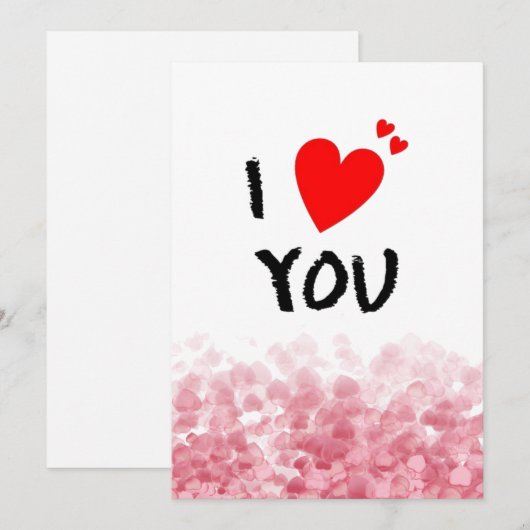 Cartes de Saint Valentin (Devant / Derrière)