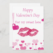 Cartes de Saint Valentin (Devant / Derrière)