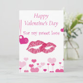 Cartes de Saint Valentin (Debout devant)