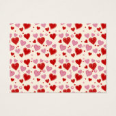 Cartes de Saint Valentin personnalisées (Dos)