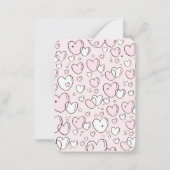 Cartes de Saint-Valentin pour enfants Canard Bulle (Dos)