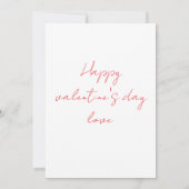 Cartes de Saint-Valentin pour mari (Dos)