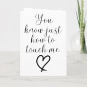 Cartes de Saint-Valentin pour mari (Dos)