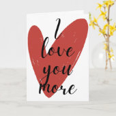 Cartes de Saint-Valentin pour mari (Fleur jaune)