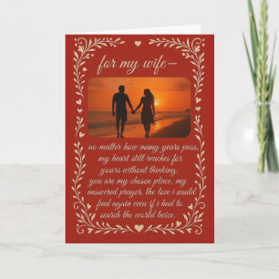 Cartes de Saint-Valentin romantiques pour ma femme