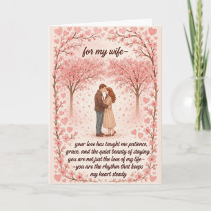 Cartes de Saint-Valentin romantiques pour ma femme