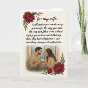 Cartes de Saint-Valentin romantiques pour ma femme