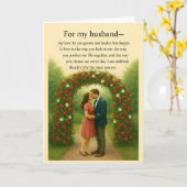 Cartes de Saint-Valentin romantiques pour mon mari (Fleur jaune)