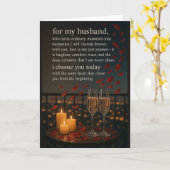 Cartes de Saint-Valentin romantiques pour mon mari (Fleur jaune)
