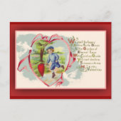 Cartes de Saint-Valentin Vintages nostalgiques (Devant)