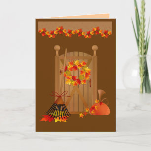 Cartes de saison automne automne
