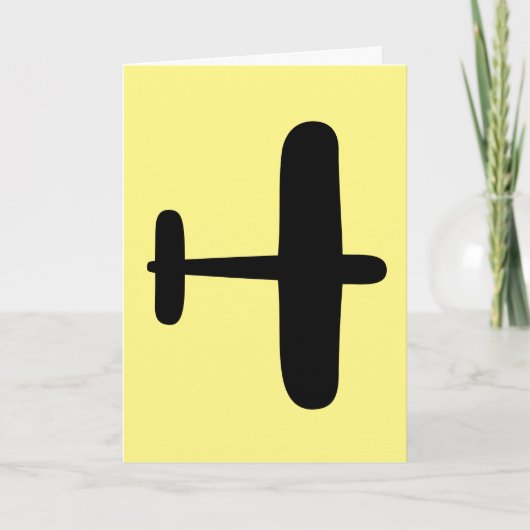 CARTES DE SALUBRITÉ DE L'AVION PILOTE D'ANNIVERSAI (Devant)