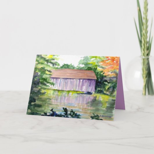 CARTES DE SALUT - COULEUR D'EAU - HARRIET DAVIDSOH (Devant)