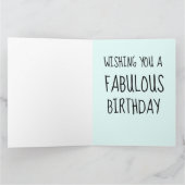 CARTES DE SALUT D'ANNIVERSAIRE TROPICALES DE VOITU (Intérieur)