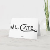 Cartes de salutation et de note de Snook (Dos)