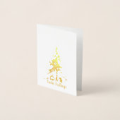 Cartes de sapin de Noël (Devant)