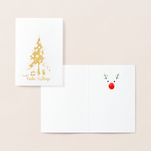 Cartes de sapin de Noël (Affichage)