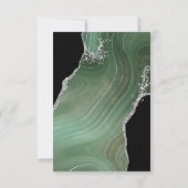 Cartes de sauvegarde à date en paillettines argent (Dos)