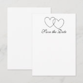 Cartes de sauvegarde "Coeurs de verrouillage" (Devant / Derrière)