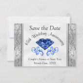 Cartes de sauvegarde d'anniversaire époustouflante (Devant)