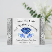 Cartes de sauvegarde d'anniversaire époustouflante (Debout devant)