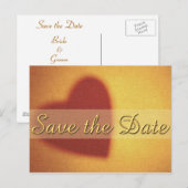 Cartes de sauvegarde de date (Devant / Derrière)