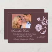 Cartes de sauvegarde de date (Devant / Derrière)