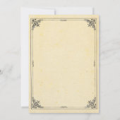 Cartes de sauvegarde de date de mariage de livre d (Dos)