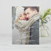 Cartes de sauvegarde de date de photo simplement n (Debout devant)