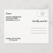 Cartes de sauvegarde de date de pissenlit sur tabl (Dos)