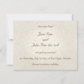 Cartes de sauvegarde de date des gondoles (Dos)