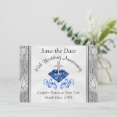 Cartes de sauvegarde de la date pour les 65 ans de (Debout devant)