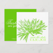 Cartes de sauvegarde florales modernes (Devant / Derrière)