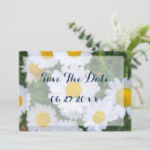 Cartes de Save The Date Fleuris Personnalisés avec (Debout devant)