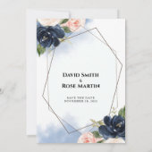 Cartes de Save the Date pour Mariage (Dos)