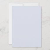 Cartes de "Save the Date" pour mariage aux fleurs (Dos)