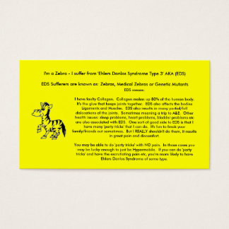 Cartes de sensibilisation EDS