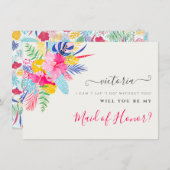 Cartes de servante de la Marine Blue Rose Wild Rai (Devant / Derrière)