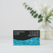 Cartes de service de piscine (Debout devant)