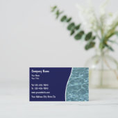 Cartes de service de piscine (Debout devant)