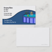 Cartes de service de pool (Devant / Derrière)