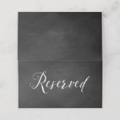 Cartes de siège réservées (Extérieur déplié)