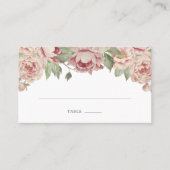 Cartes de siège Rose (Devant)