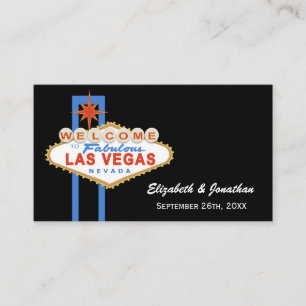Cartes de site Web de mariage de signe de Las