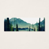 Cartes de site Web de mariage - Mariage de camping (Dos)