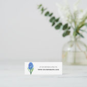 Cartes de site Web Hydrangea Blue Flower | Mini (Debout devant)