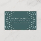 Cartes de site Web Mariage Empire | Jasper (Devant)